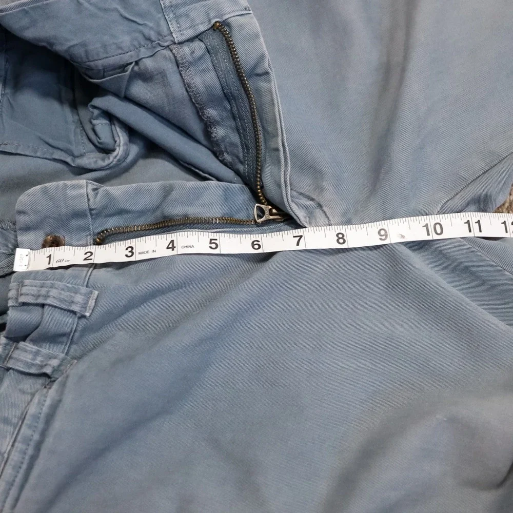 Polo Ralph Lauren‎ Slim GI Fit Pants Garment Dyed Mens 32x30 Blue Chino Military